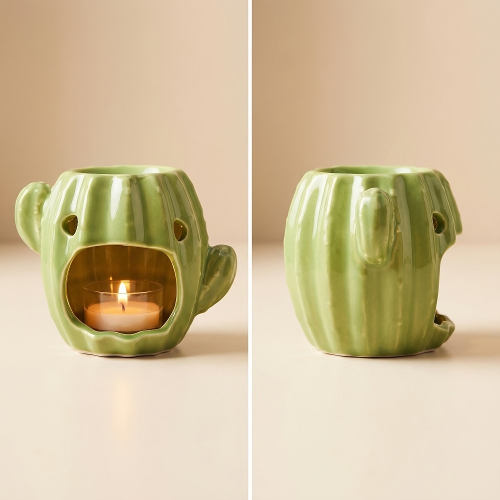Cactus Shaped Ceramic Oil Burn - Wax Melt Burner recensione e prezzo