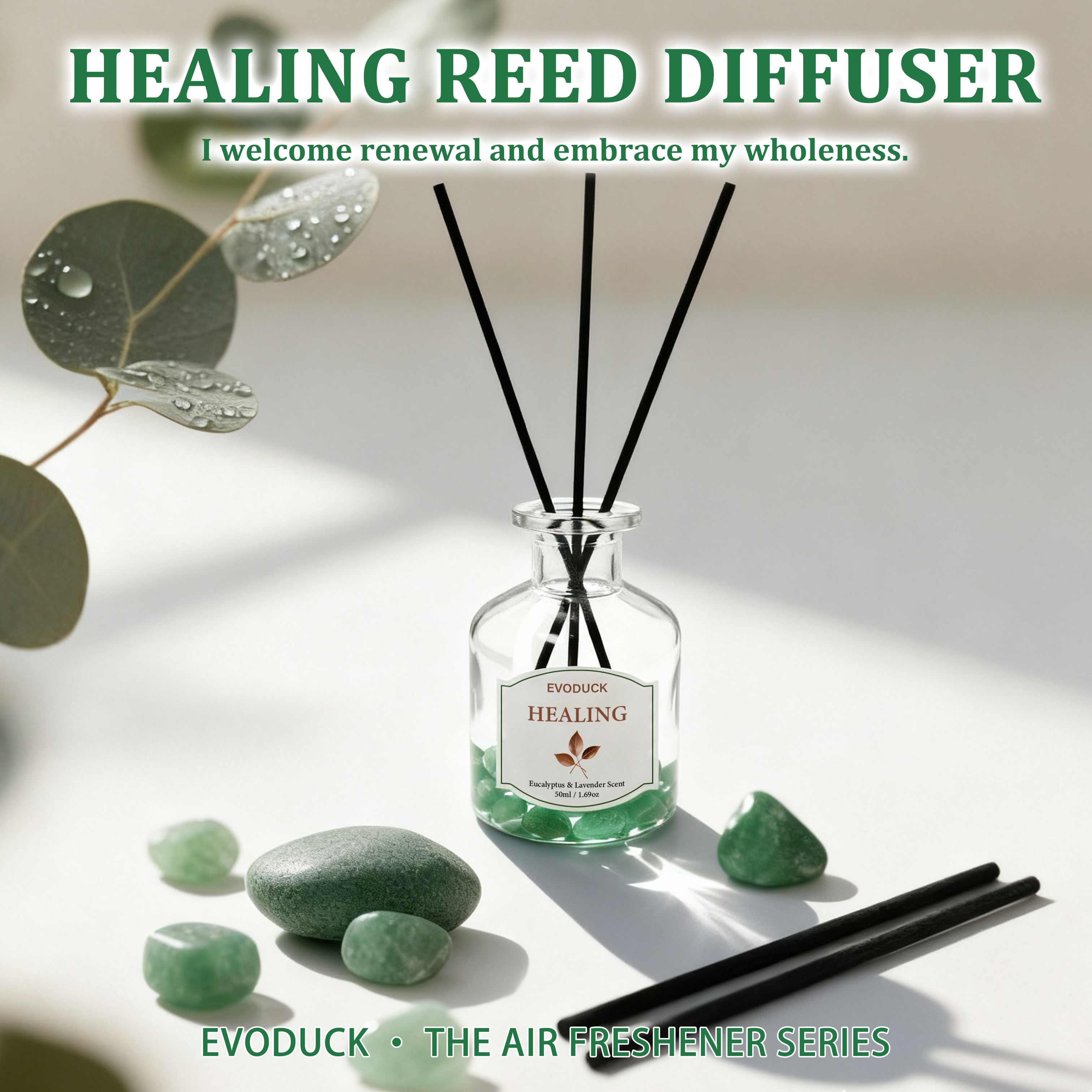 Reed Diffuser 50ml Aromatherap - Home Fragrance Eucalyptus recensione e prezzo