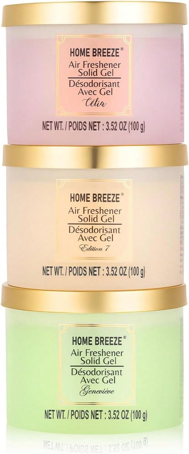 3Pcs Solid Gel Air Freshener 3 - Home Fragrance No 3 recensione e prezzo